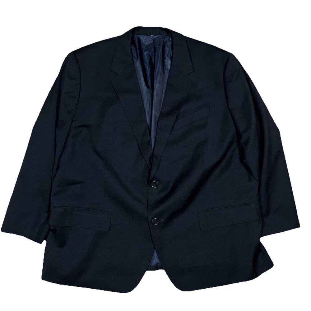 Bonobos 52S Standard Fit Navy Blue Blazer‎ Sport Jacket 2 Button Wool Stretch